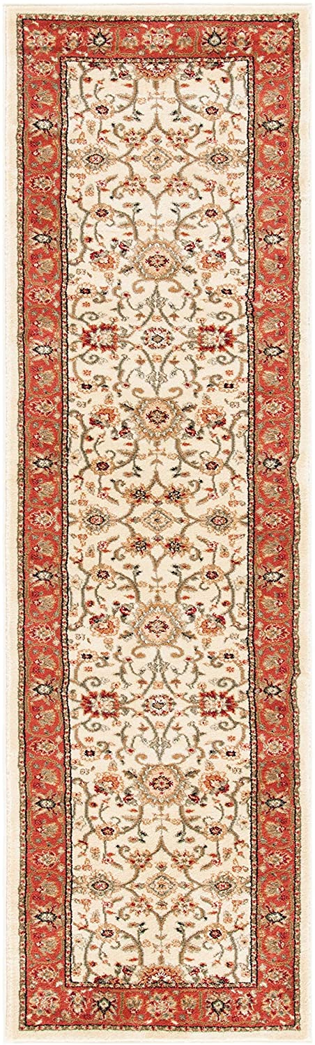 Traditional Oriental Soft Area Rug Sage Ivory