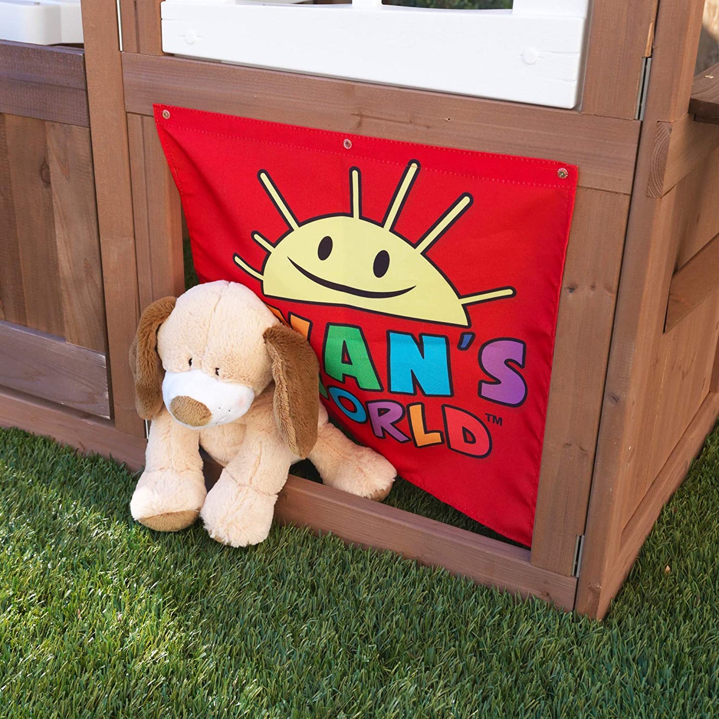 Ryan's World Outdoor Playhouse Brown