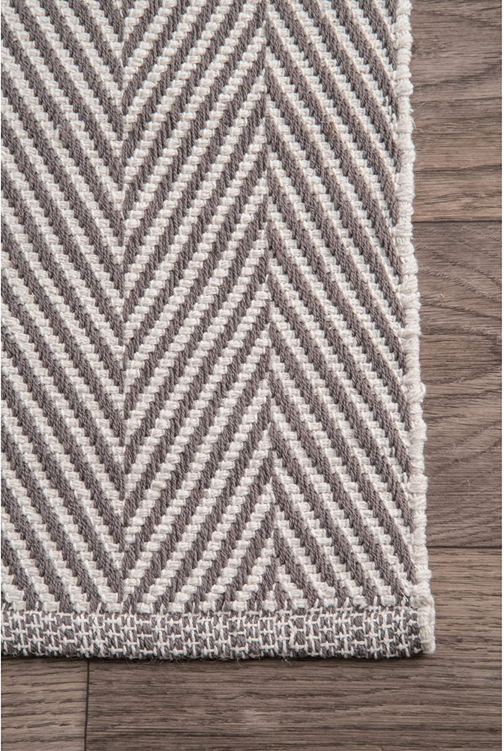 Kimberely Hand Loomed Area Rug, Grey