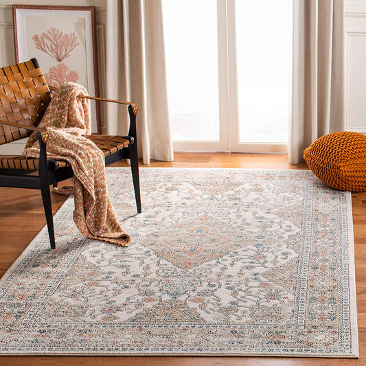 Soft Area Rug Grey / Ivory nomaan