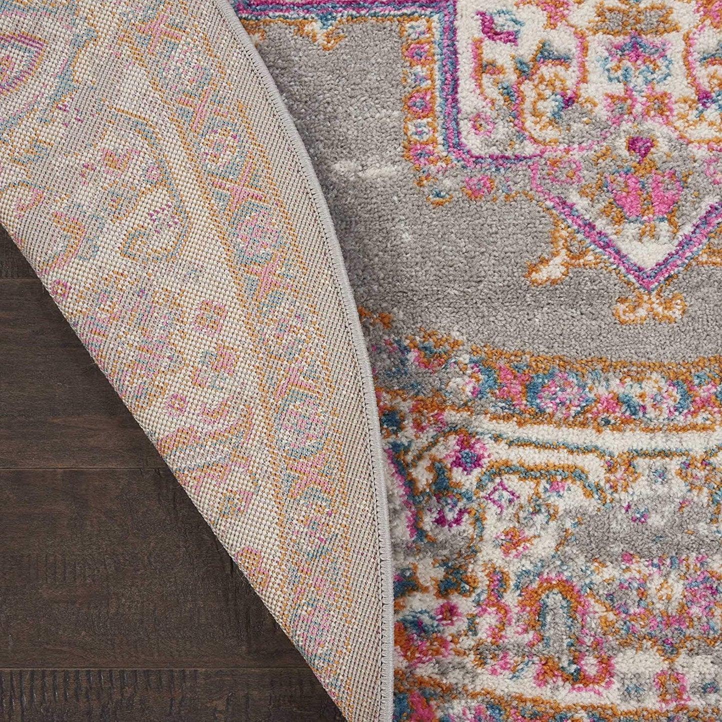 Passion Traditional Area Rug, GREY