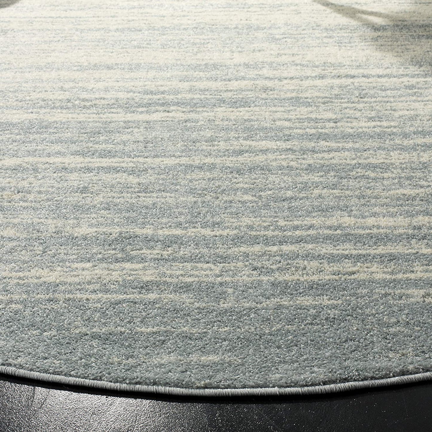 Ombre Slate Cream Soft Area Rug