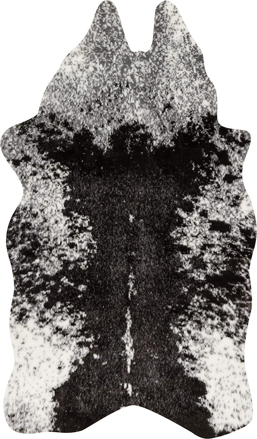 Grand Canyon Soft Area Rug IVORY/CHARCOAL