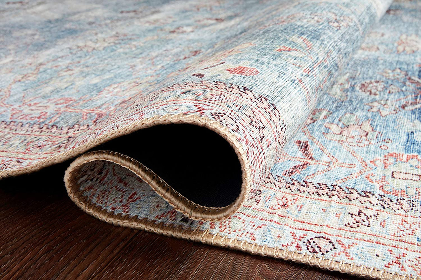 WYN-06 Wynter Soft Area Rug Teal/Multi