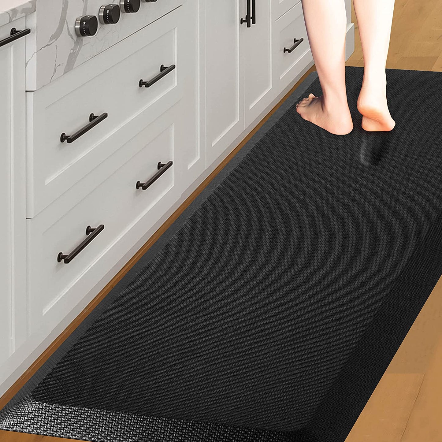 Anti Fatigue Extra Thick Standing Office Desk Mat, Foam Cushioned Ergonomic Comfort Standing Pad 9/10 Inch