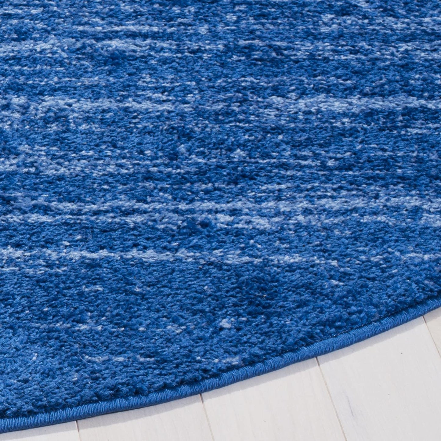 Ombre Blue/Dark Blue Soft Area Rug
