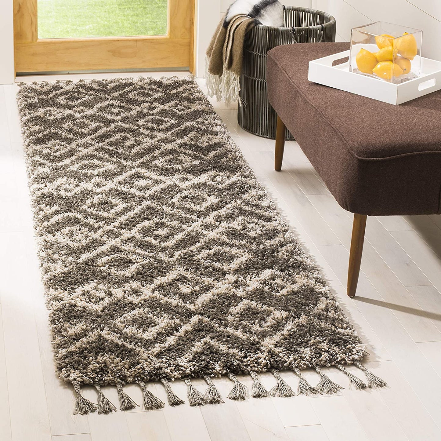 SAFAVIEH Grey / Cream