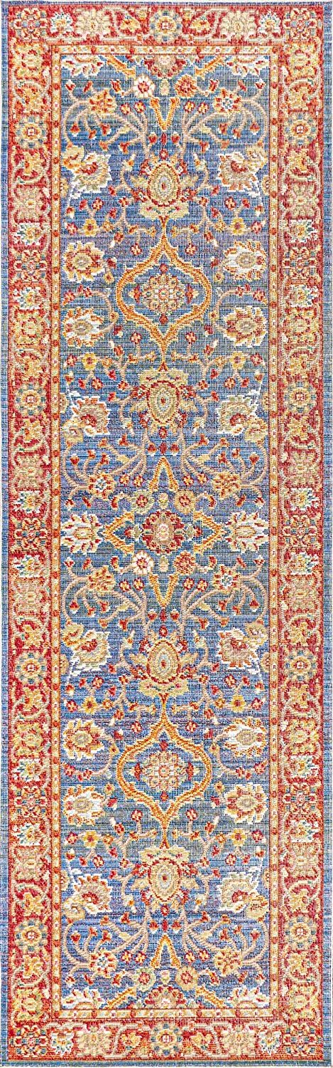 Irving Persian Plum/Terracotta Soft Area Rug
