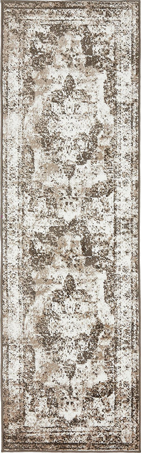 Vintage Distressed Light Brown Area Rugs