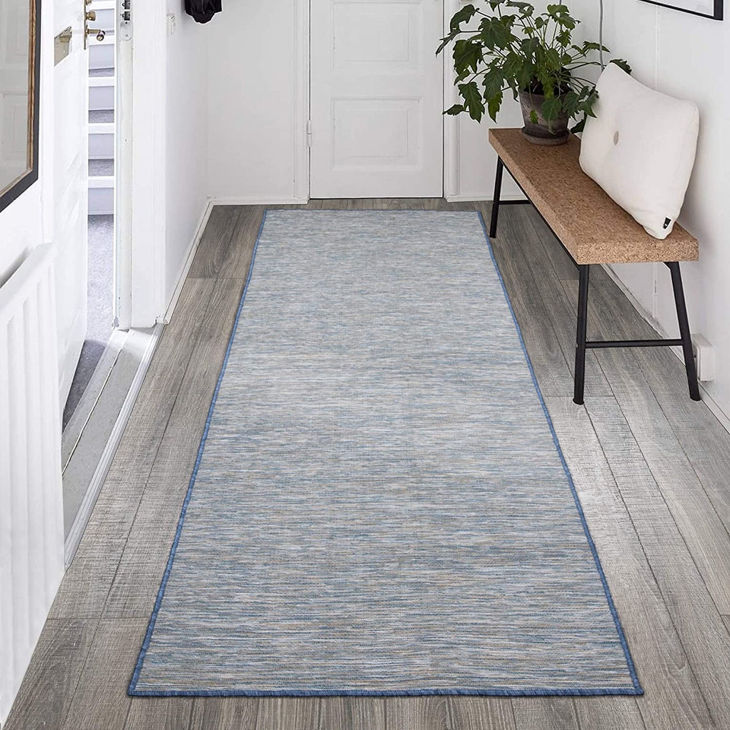 Sundance Indoor/Outdoor Reversible Rug, Blue