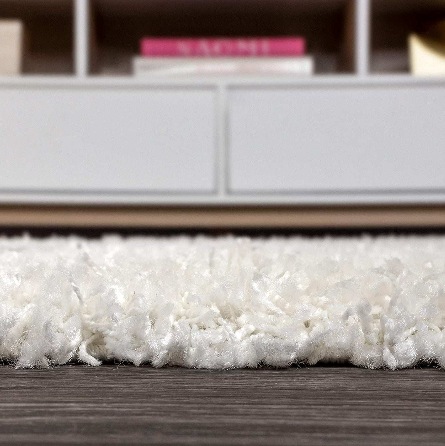 Mercer Plush Tassel Moroccan Tribal Geometric Trellis Area Rugs, Cream/Grey