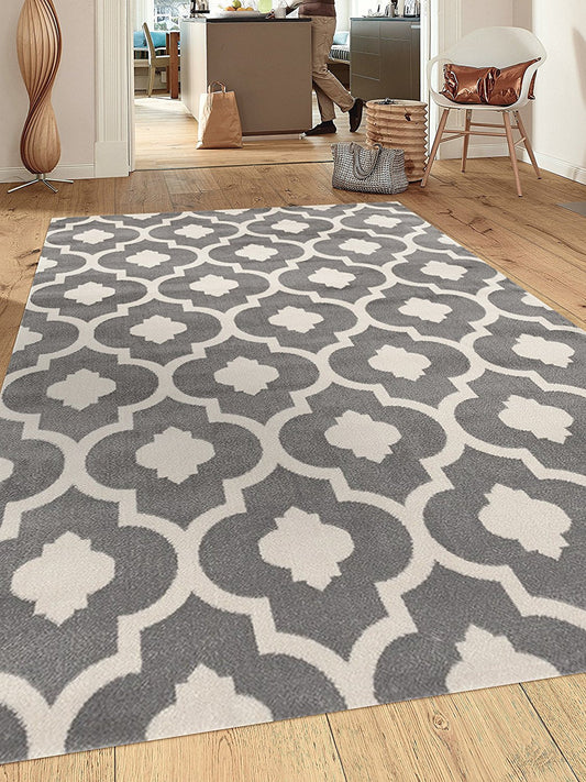 Trellis Gray/Grey Indoor Area Rug