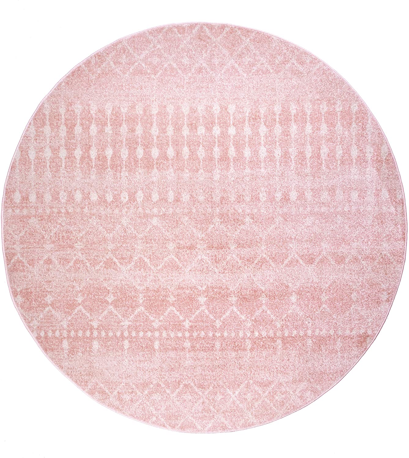 Trellis Pink Soft Area Rugs