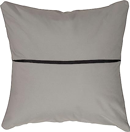 Frontporch Indoor/Outdoor Easy Care Invisible Zipper Hand Tufted Pillow- Birds Multi 18" x 18"