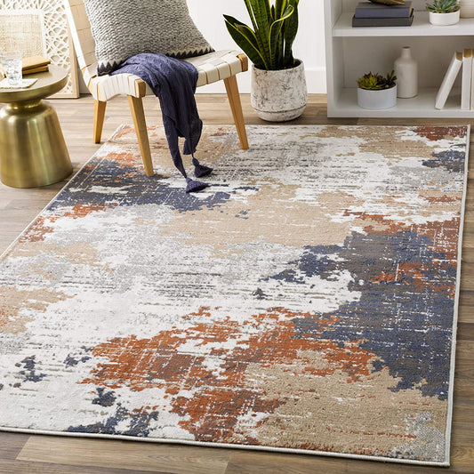 Geneva Terracotta Soft Area Rug
