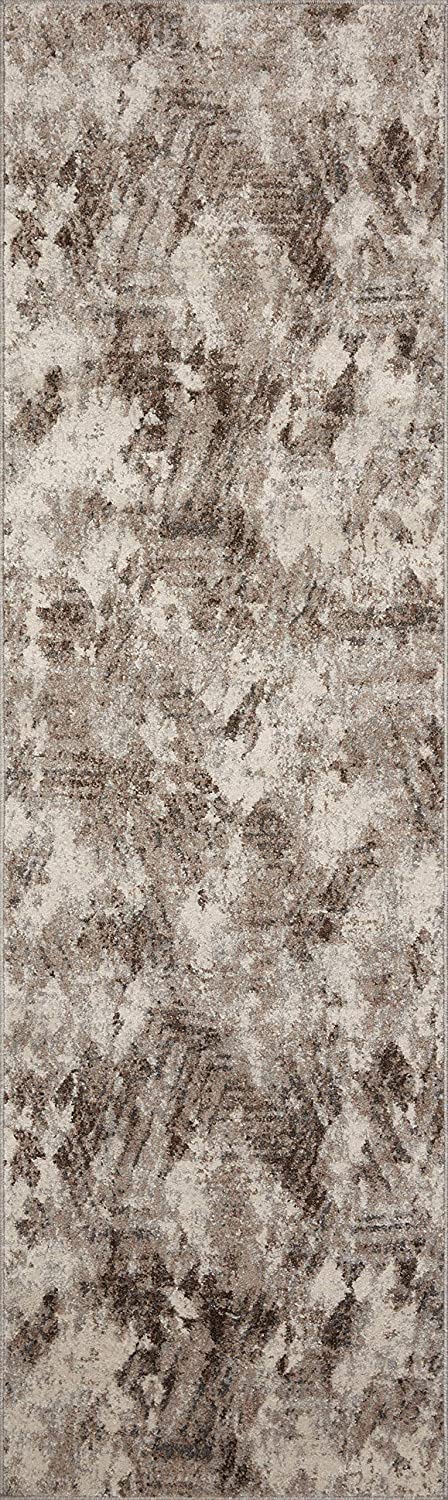 Austen Natural Contemporary Runner Rug 2'-4" x 10'