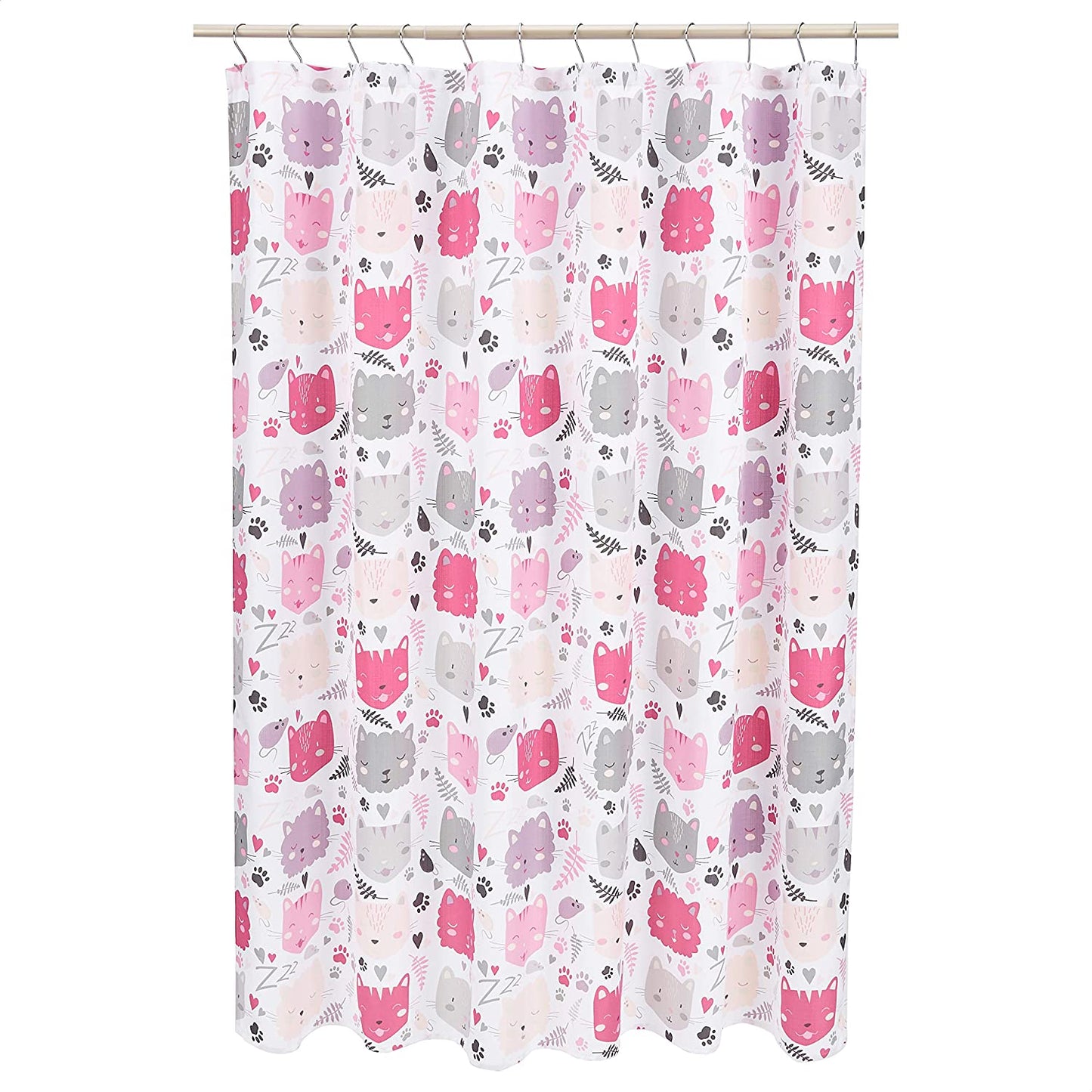 Kids Bathroom Shower Curtain - 72 Inch