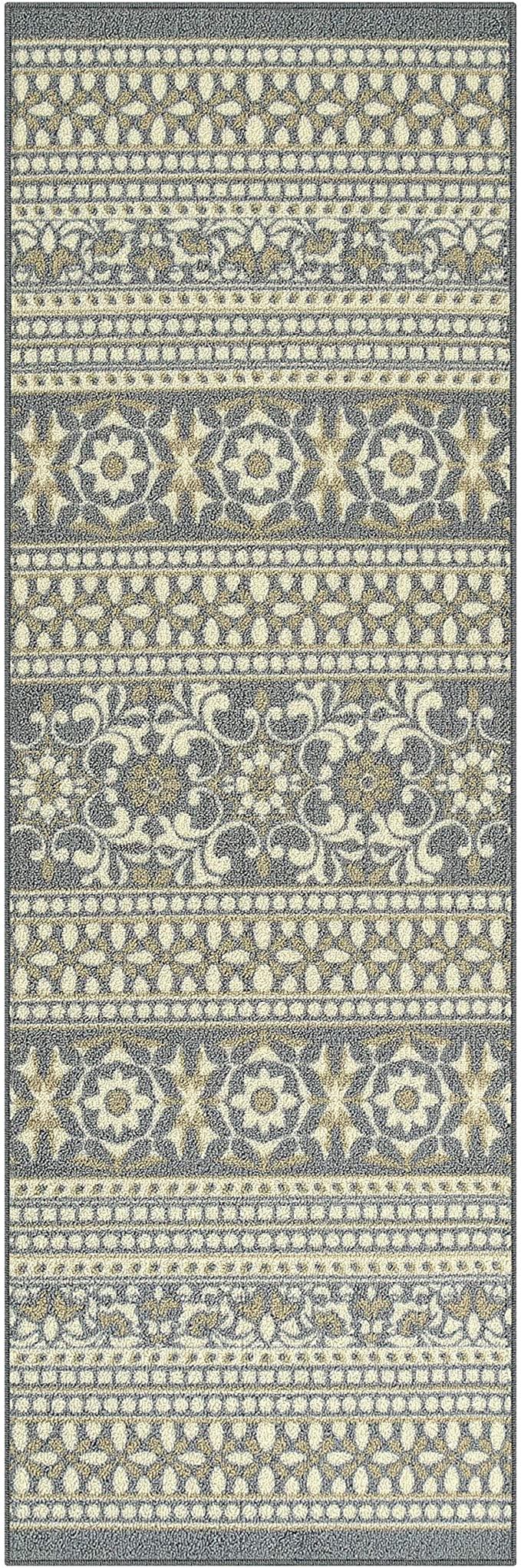 Maples Rugs Zoe Area Rugs for Living Room & Bedroom, Grey