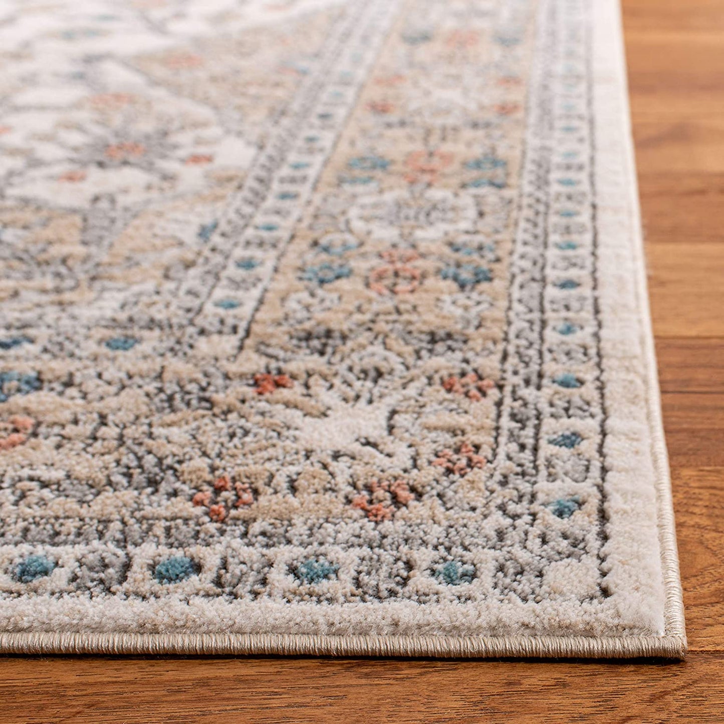 Soft Area Rug Grey / Ivory nomaan