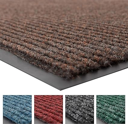 109 Brush Step Entrance Mat, for Home or Office, 3' X 5' Charcoal