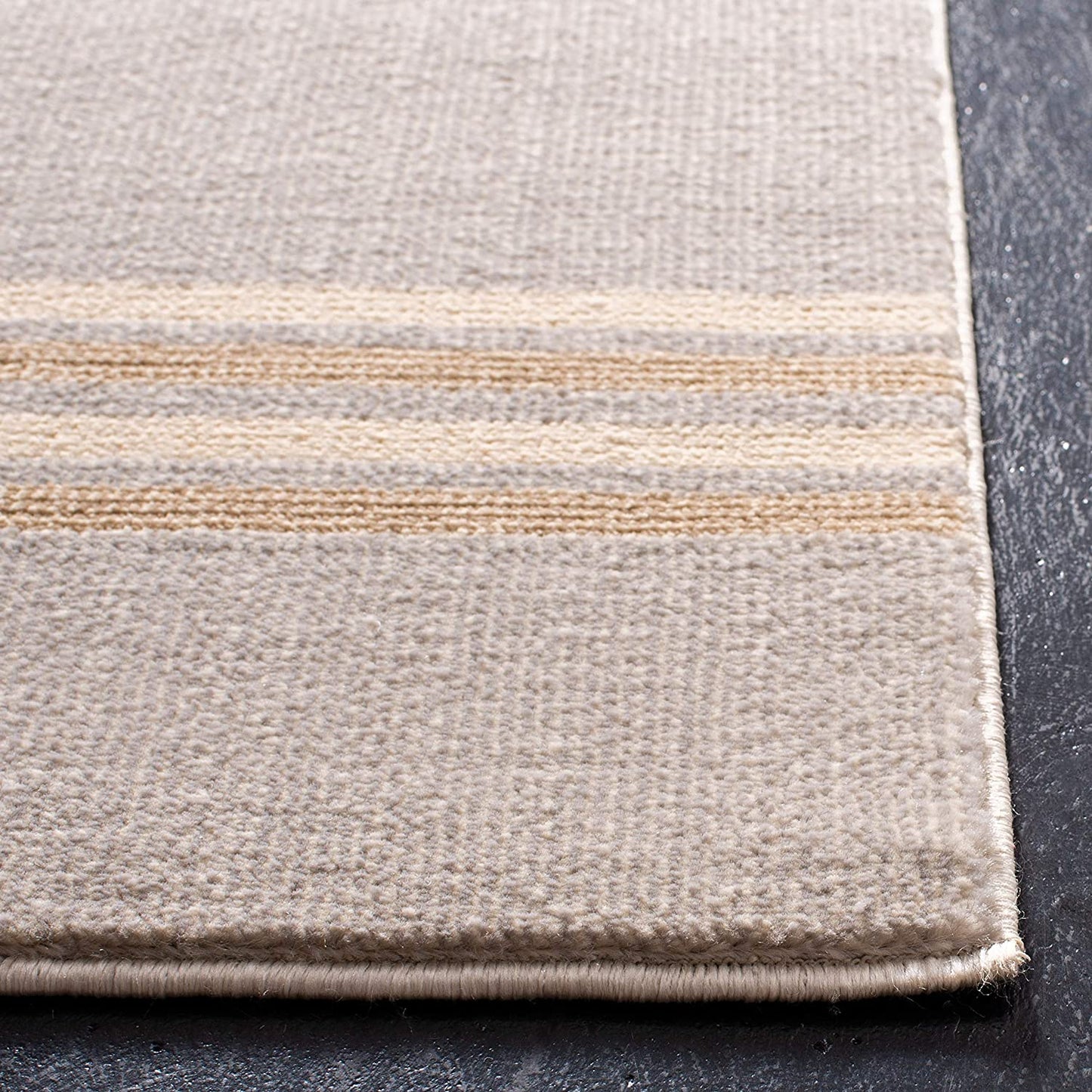 Orwell Collection Mid-Century Modern Abstract Soft Area Rug Grey / Charcoal