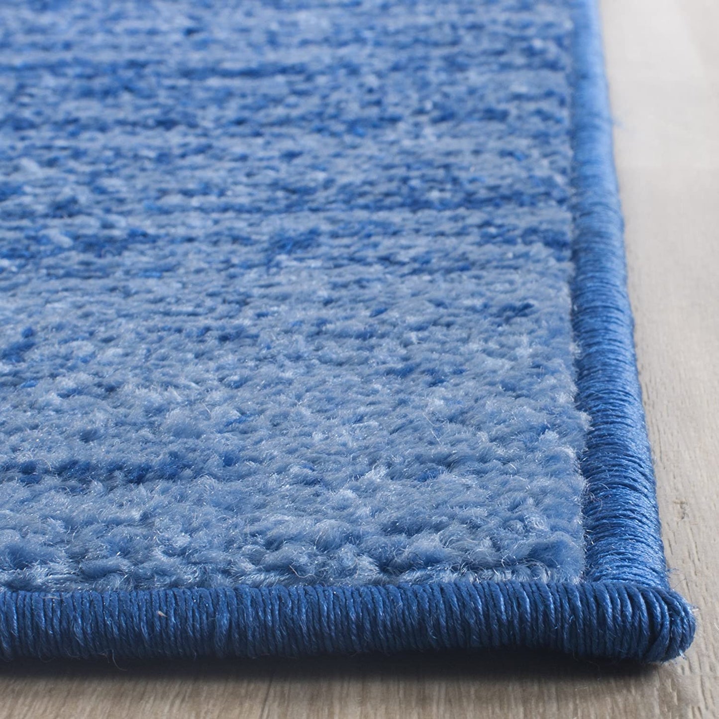 Ombre Blue/Dark Blue Soft Area Rug