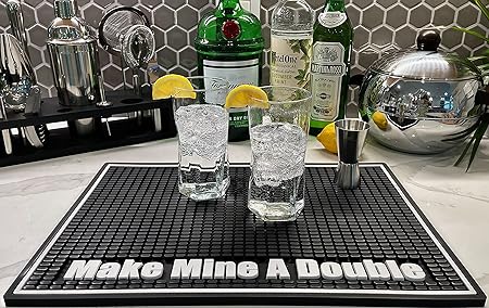 Premium Cheers Bar Mat 18in x 12in 1cm Thick Durable Stylish Service