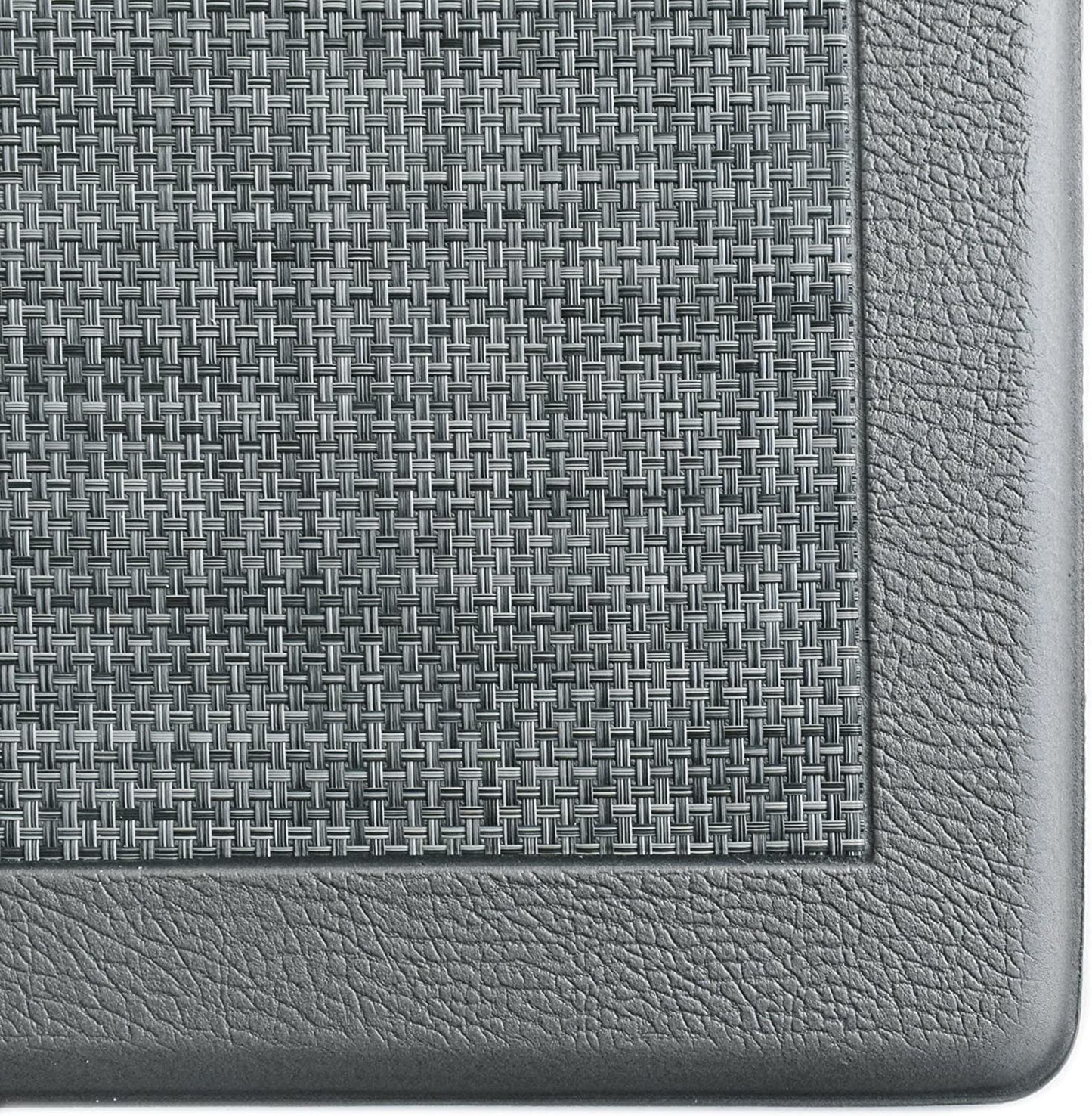 Ergonomic Anti Fatigue Workstation Memory Foam Mat in Stone 39"×20"×0.50" (L×W×H)