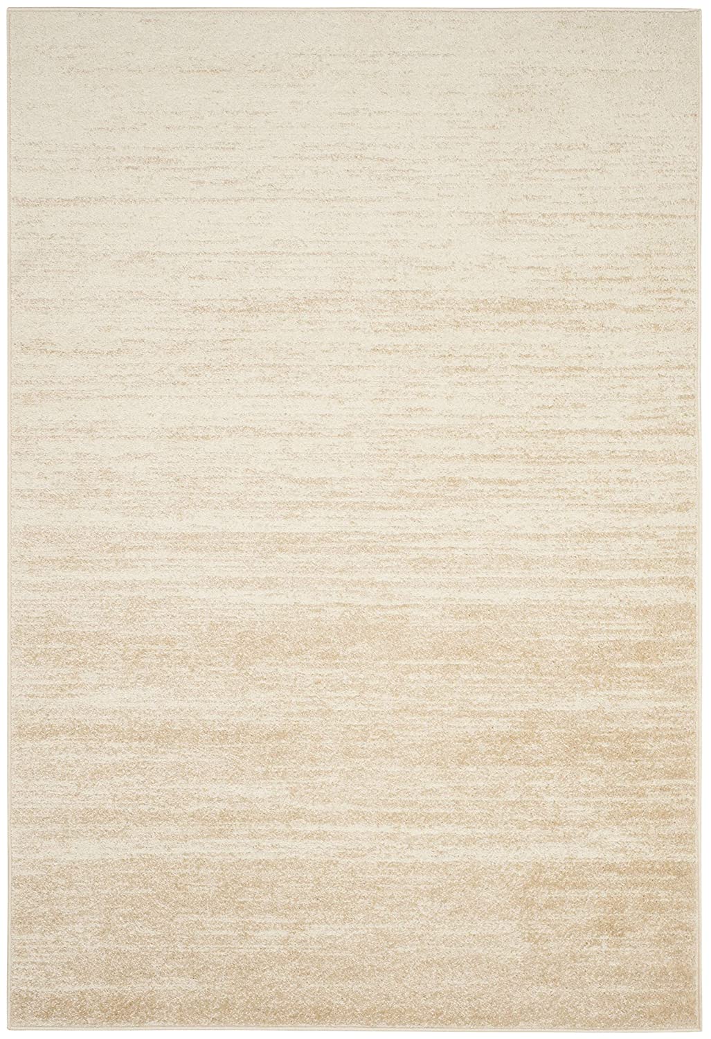 Ombre Champagne Cream Soft Area Rug