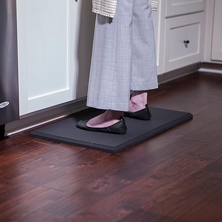 Anti Fatigue Standing Cushioned & Non-Slip Mat, 1-inch Thick - Air Soft Ergonomic