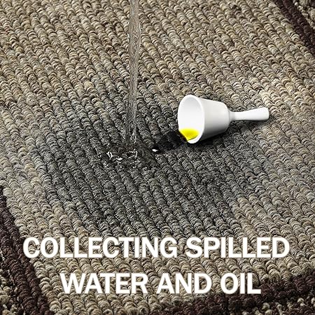 Machine Washable, Non Slip Absorbent Dirt-Resistant Durable Kitchen Runner Rug, 19.5"x31", Grey