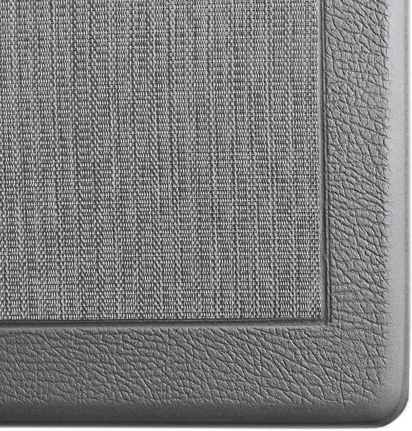 Ergonomic Anti Fatigue Workstation Memory Foam Mat in Stone 39"×20"×0.50" (L×W×H)
