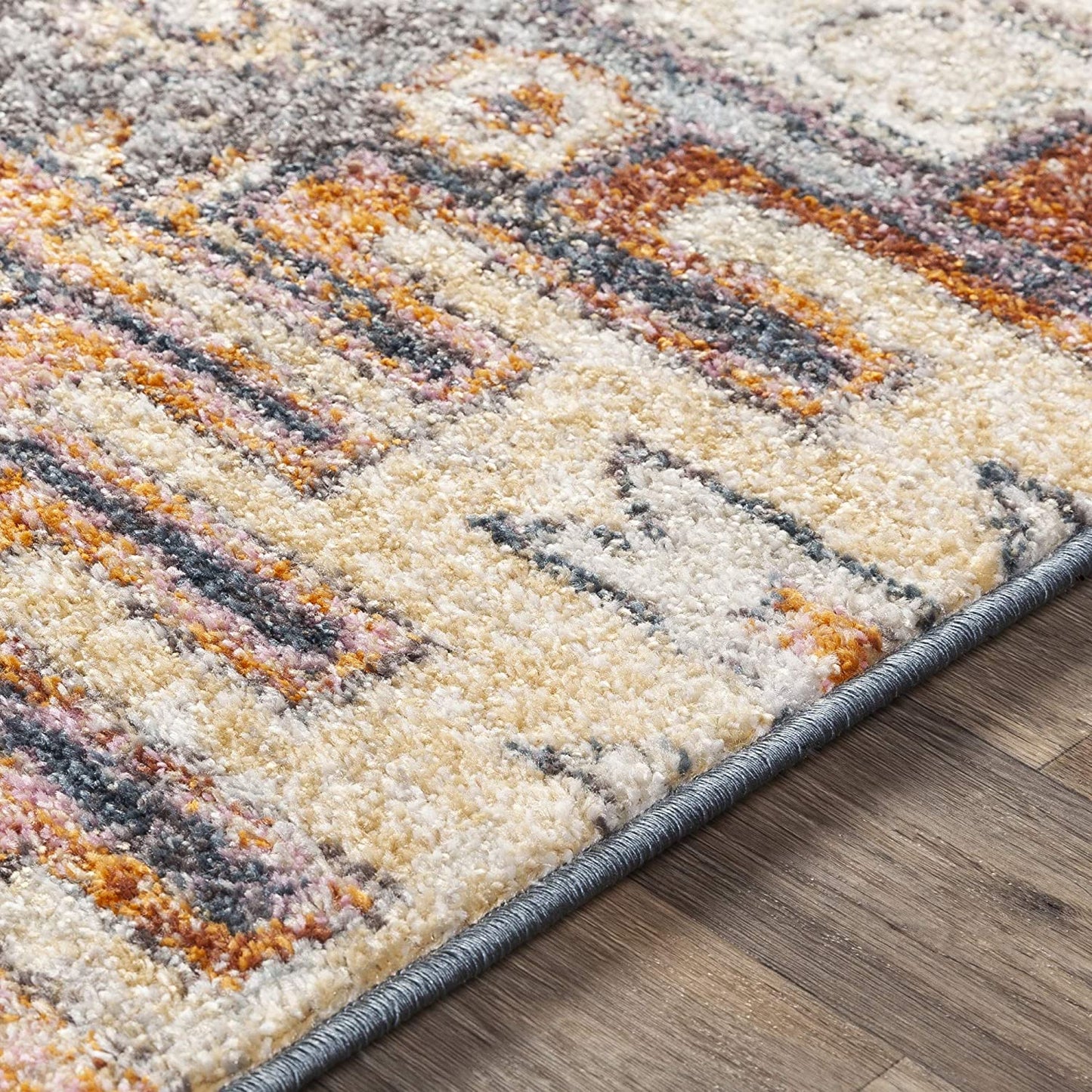 Ashens Denim Soft Area Rug