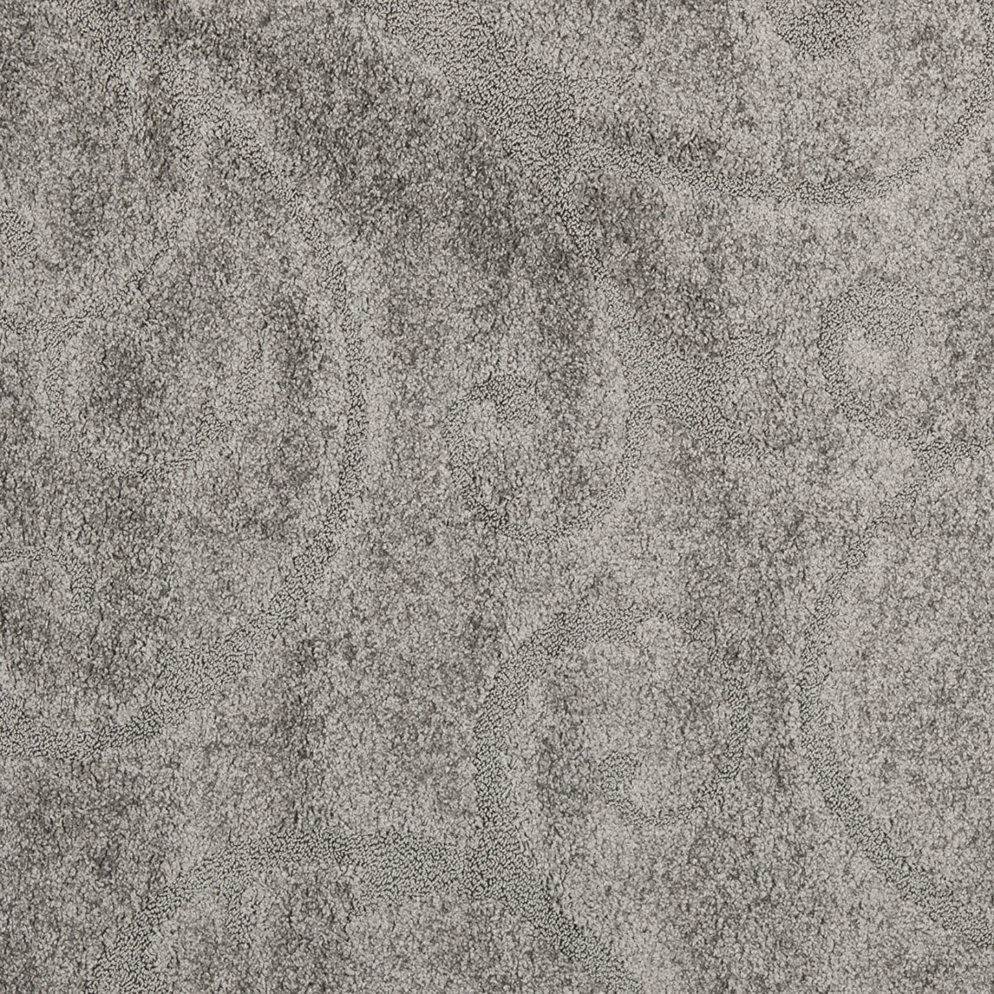 Premium Swirl Thick Plush Grey Area Shag Rug