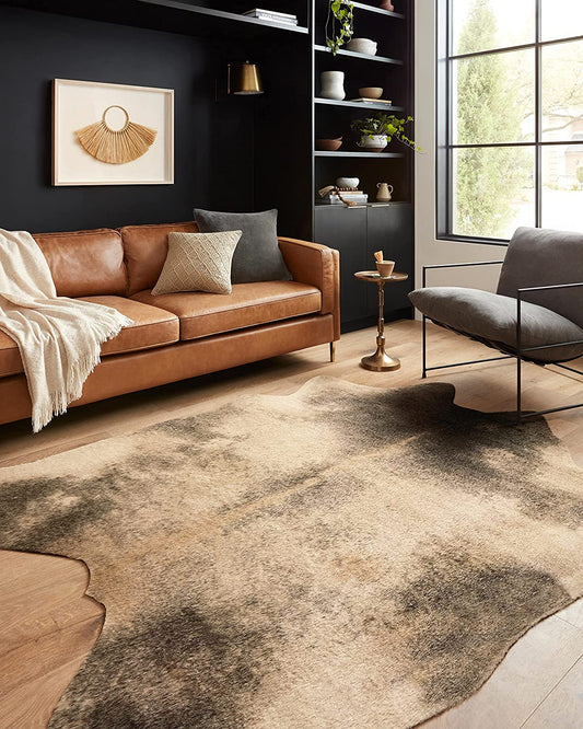 Grand Canyon Soft Area Rug BEIGE/ASH
