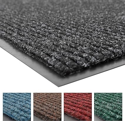 109 Brush Step Entrance Mat, for Home or Office, 3' X 5' Charcoal