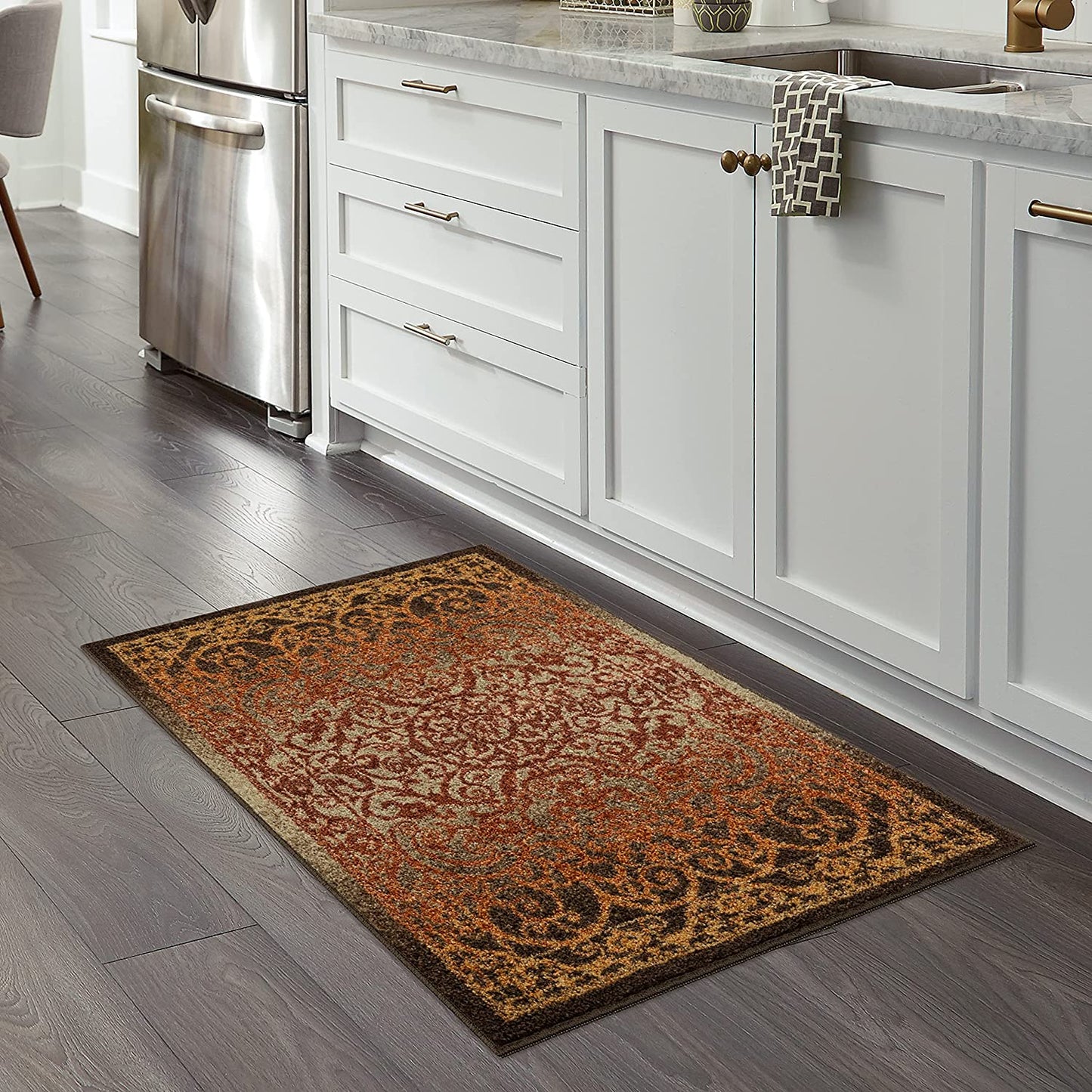 Pelham Vintage Kitchen Rugs Non Skid Rustique