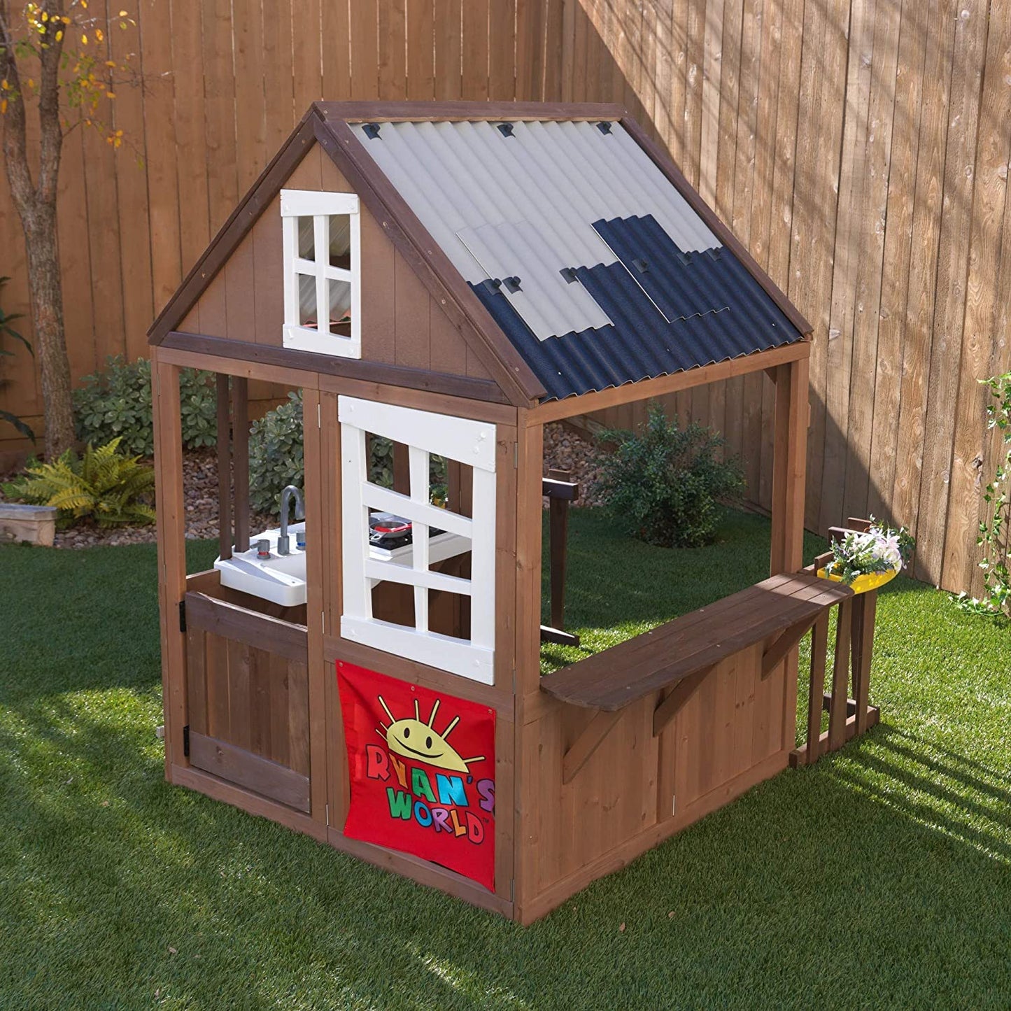 Ryan's World Outdoor Playhouse Brown