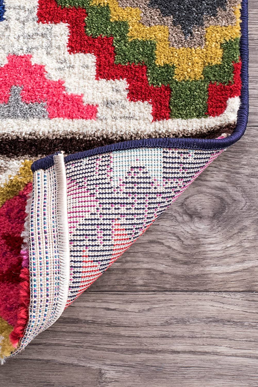 Ritzy Contemporary Retro Area Rug,  Multi