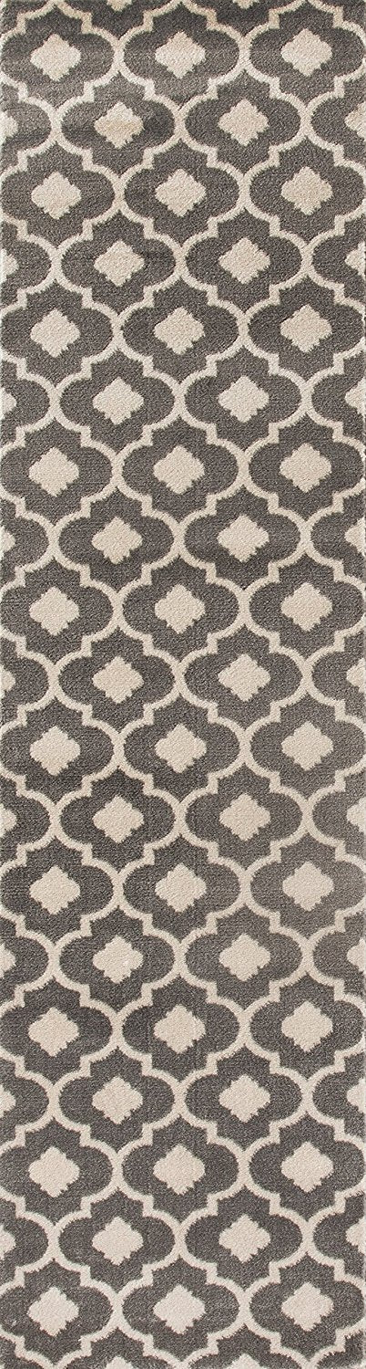 Trellis Gray/Grey Indoor Area Rug