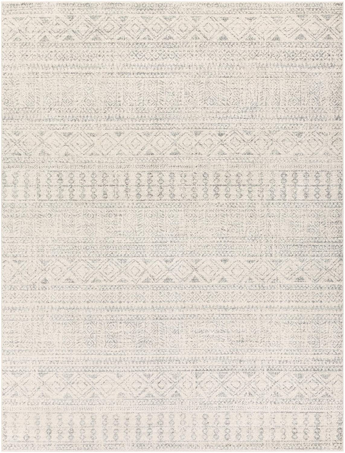 Victor Bohemian Moroccan Soft Area Rug Medium Gray