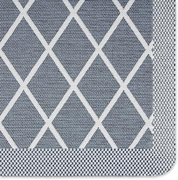 Miles Modern Diamond Anti-Fatigue Air-Infused Kitchen Mat, Beige, 19.6"x32"