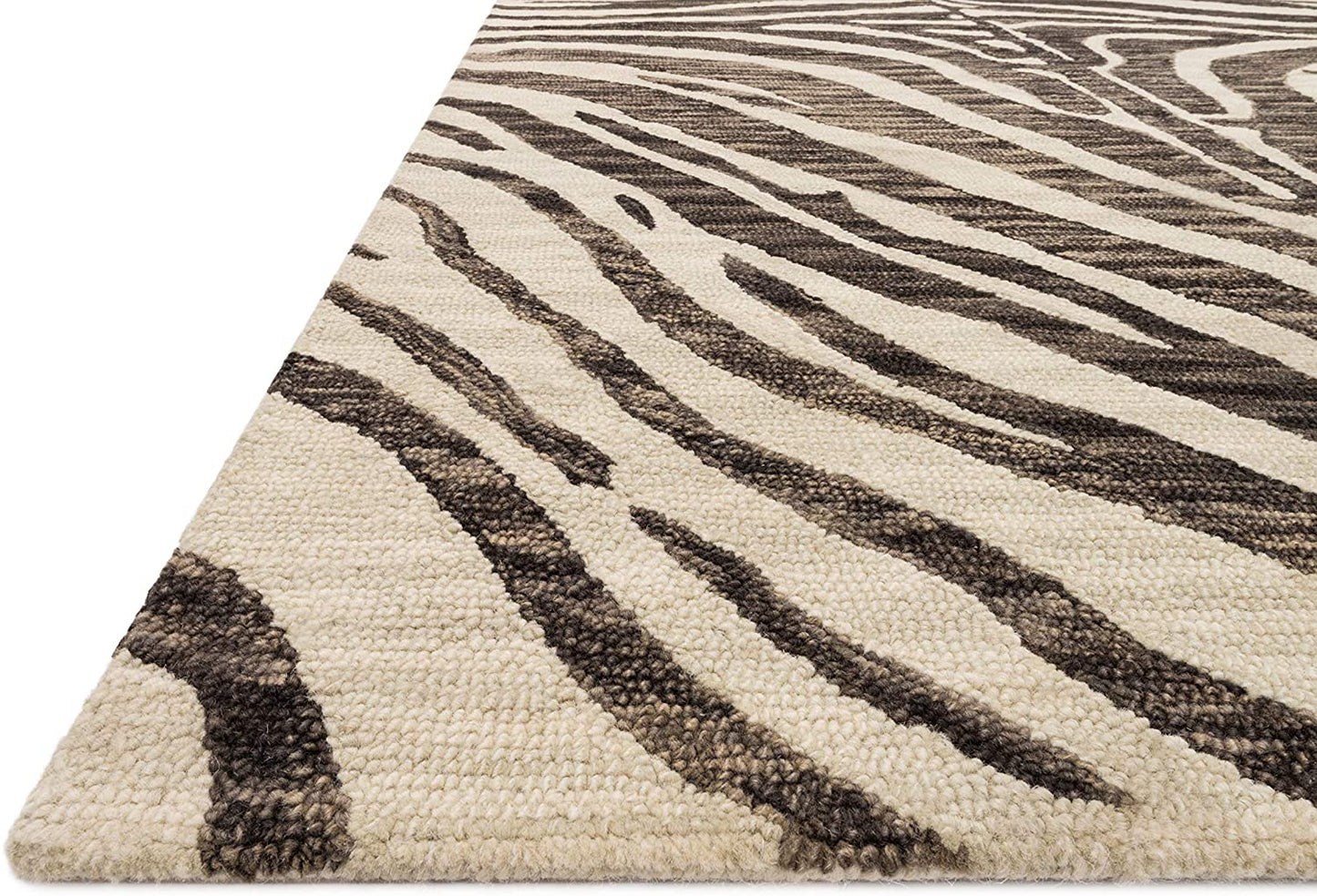 Masai Soft Area Rug, 7'-9" x 9'-9", Java/Ivory