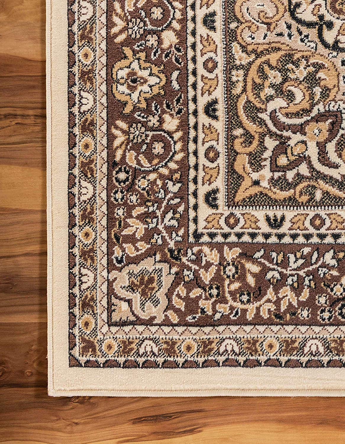 Traditional Ivory Soft Area Rug