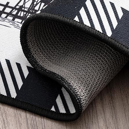 Sets of 2, Non Slip Washable Bohemian Rugs, Boho Kitchen Decor, 17"x30"+17"x47"