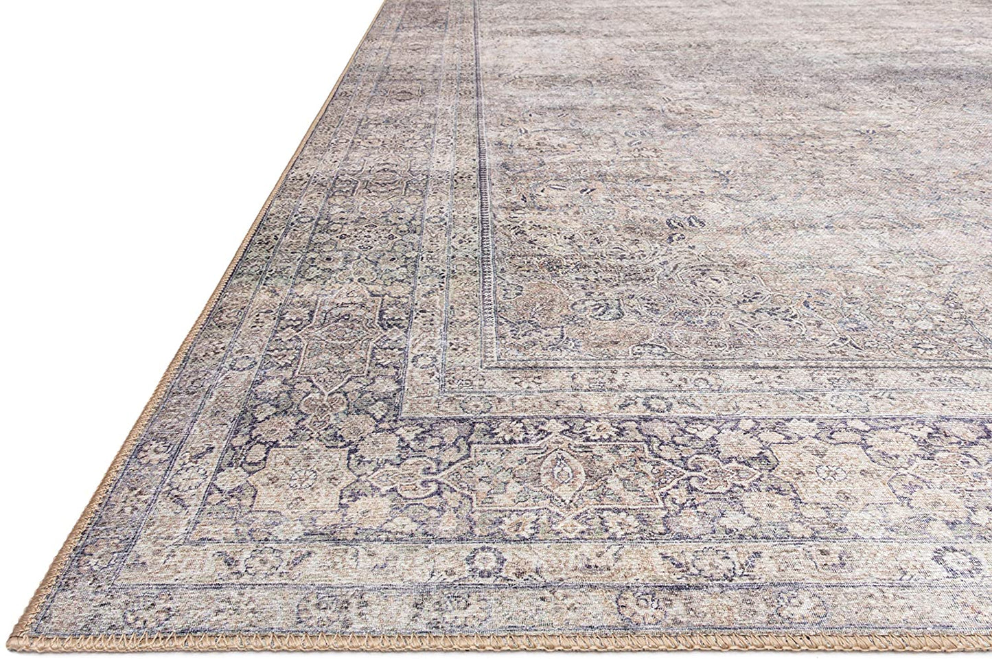 Wynter WYN-03 Silver Traditional Accent Soft Area Rug