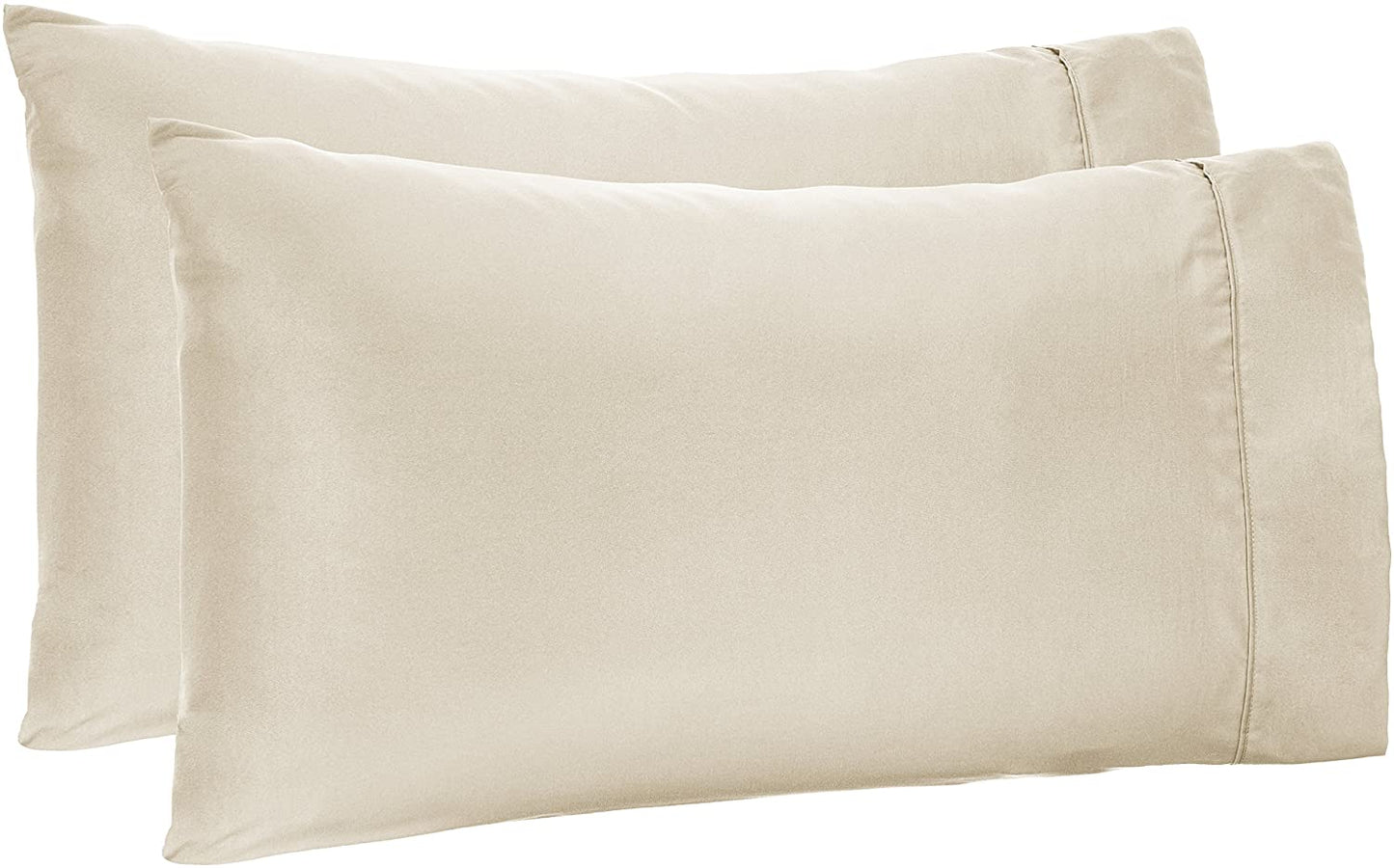 Lightweight Super Soft Easy Care Microfiber Pillowcases - 2-Pack