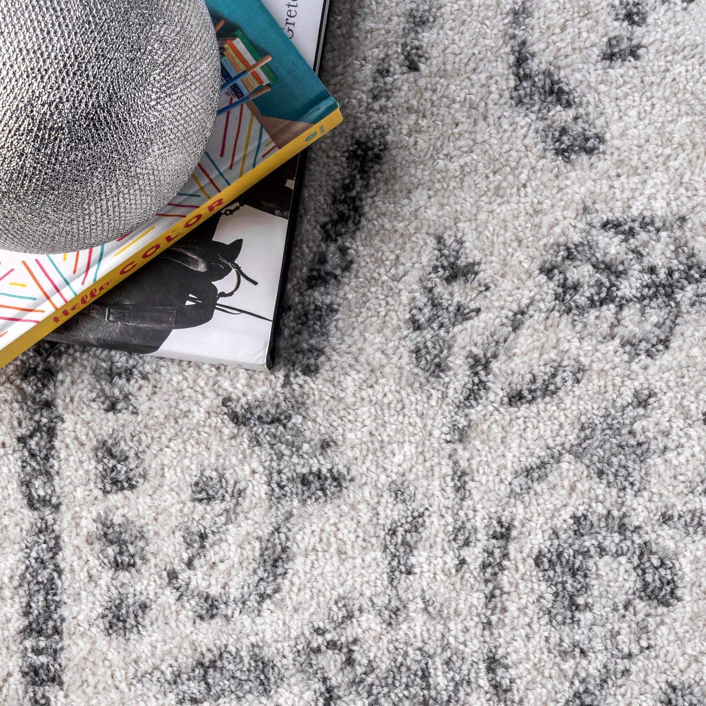 Vintage Area Rug Grey