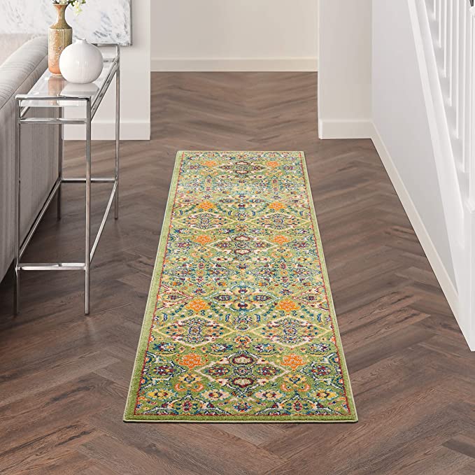 Allure Sage Ivory Soft Area Rug