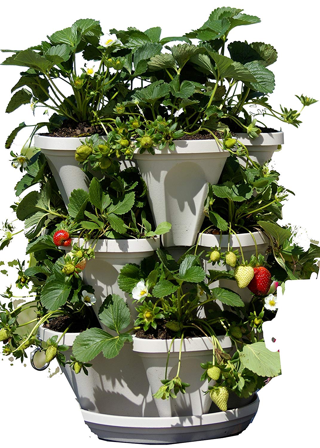 3 Tier Stackable Garden Indoor/Outdoor Planter Set - Self Watering